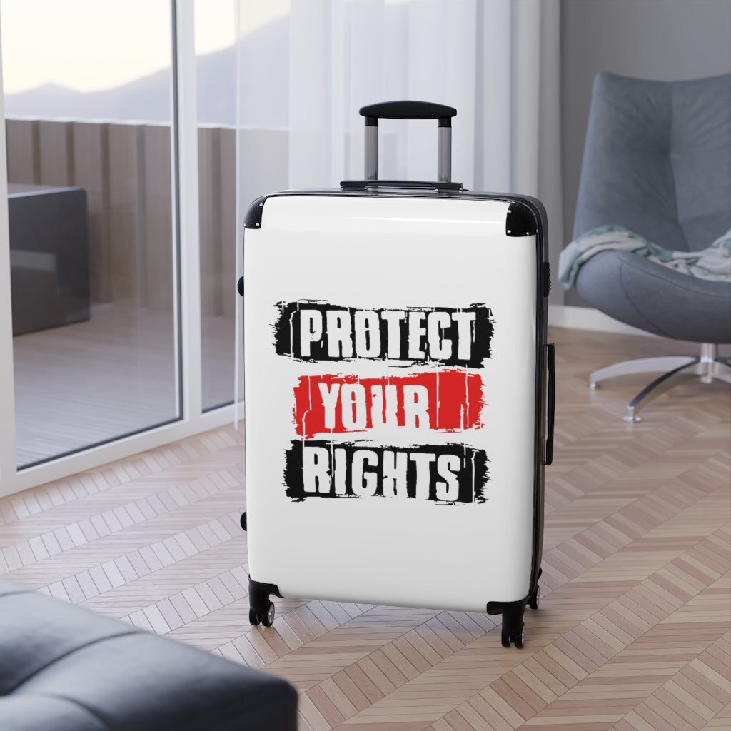 Protect Your Rights Suitcase