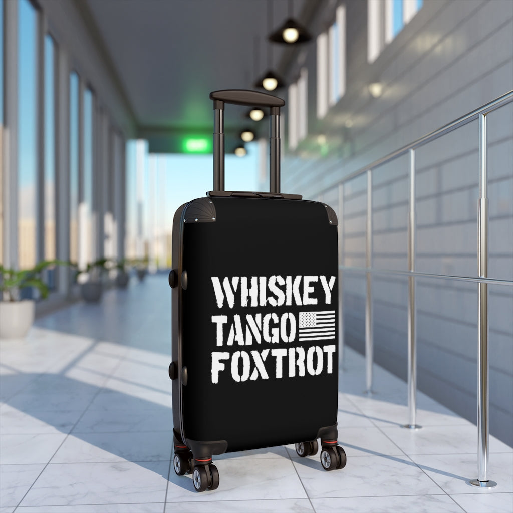 Whiskey Tango Foxtrot Cabin Suitcase