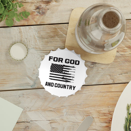 For God and Country Bottle Opener