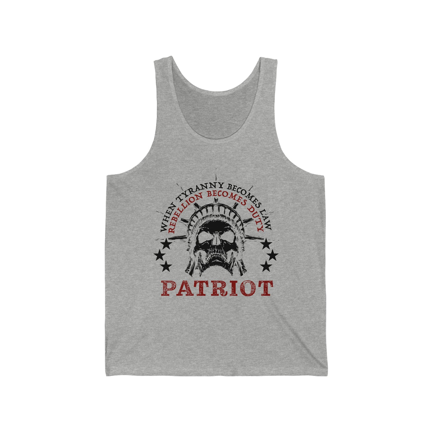 Rebellion Patriot Unisex Jersey Tank