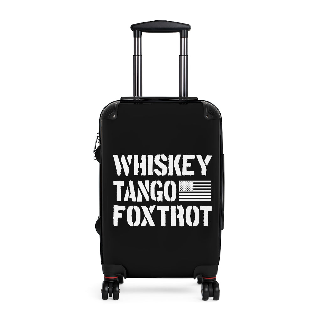 Whiskey Tango Foxtrot Cabin Suitcase