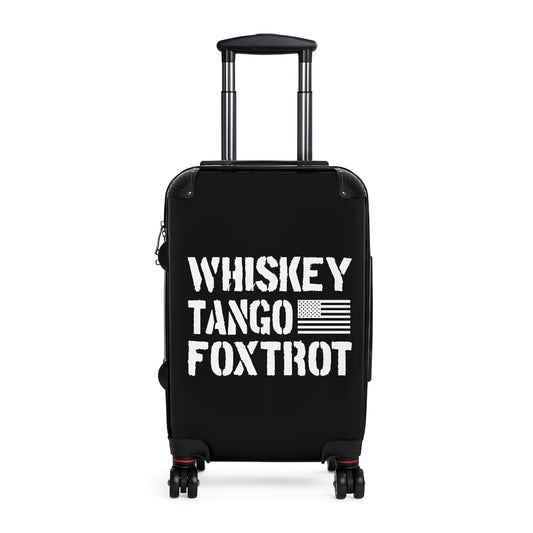 Whiskey Tango Foxtrot Cabin Suitcase