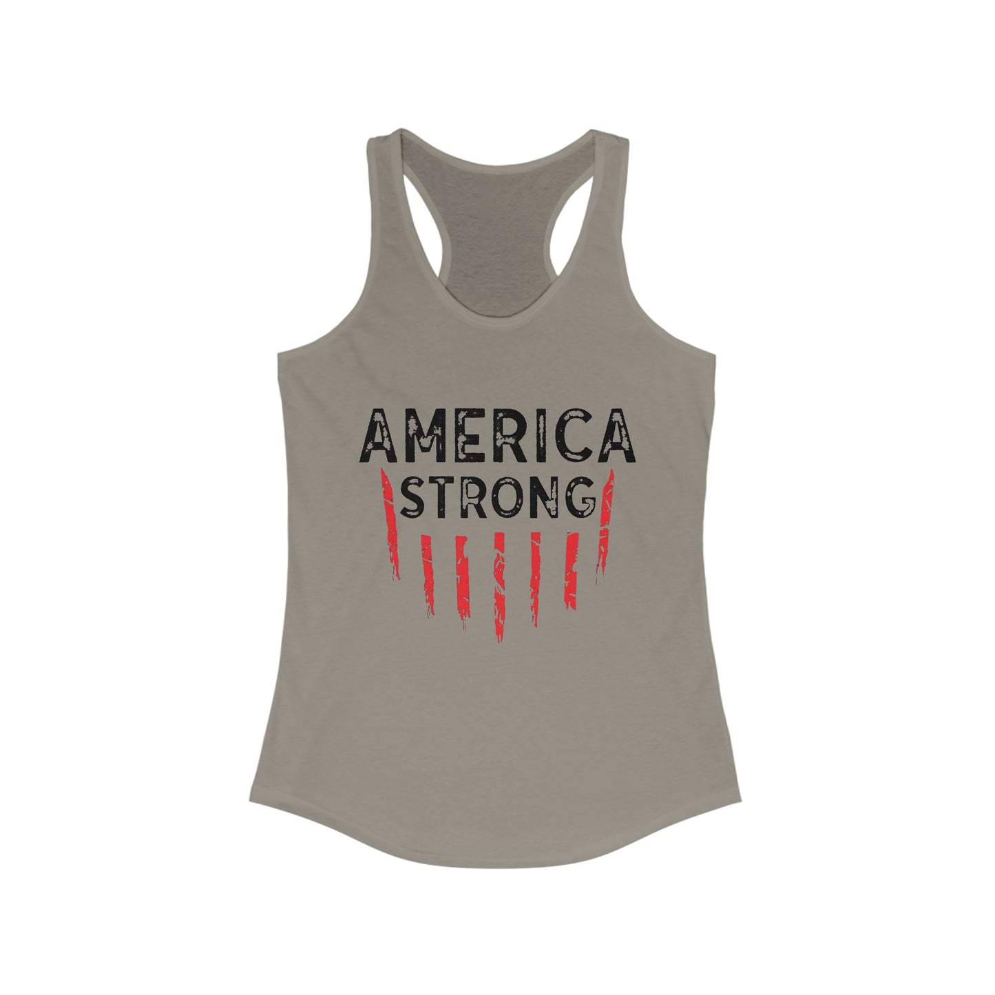 America Strong Women's Racerback Tank