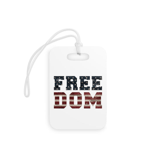 Freedom Luggage Tag, 1pcs