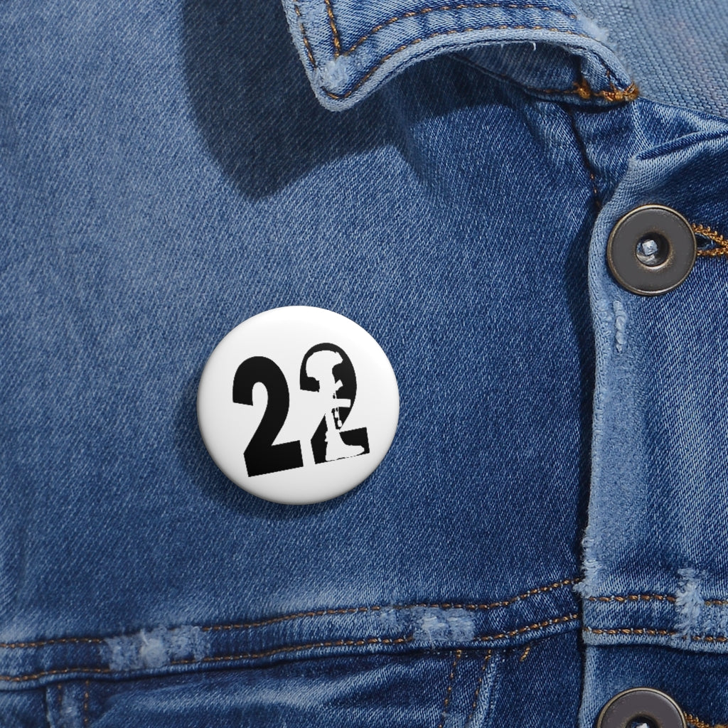 22 A Day End Veteran Suicide Custom Pin Buttons