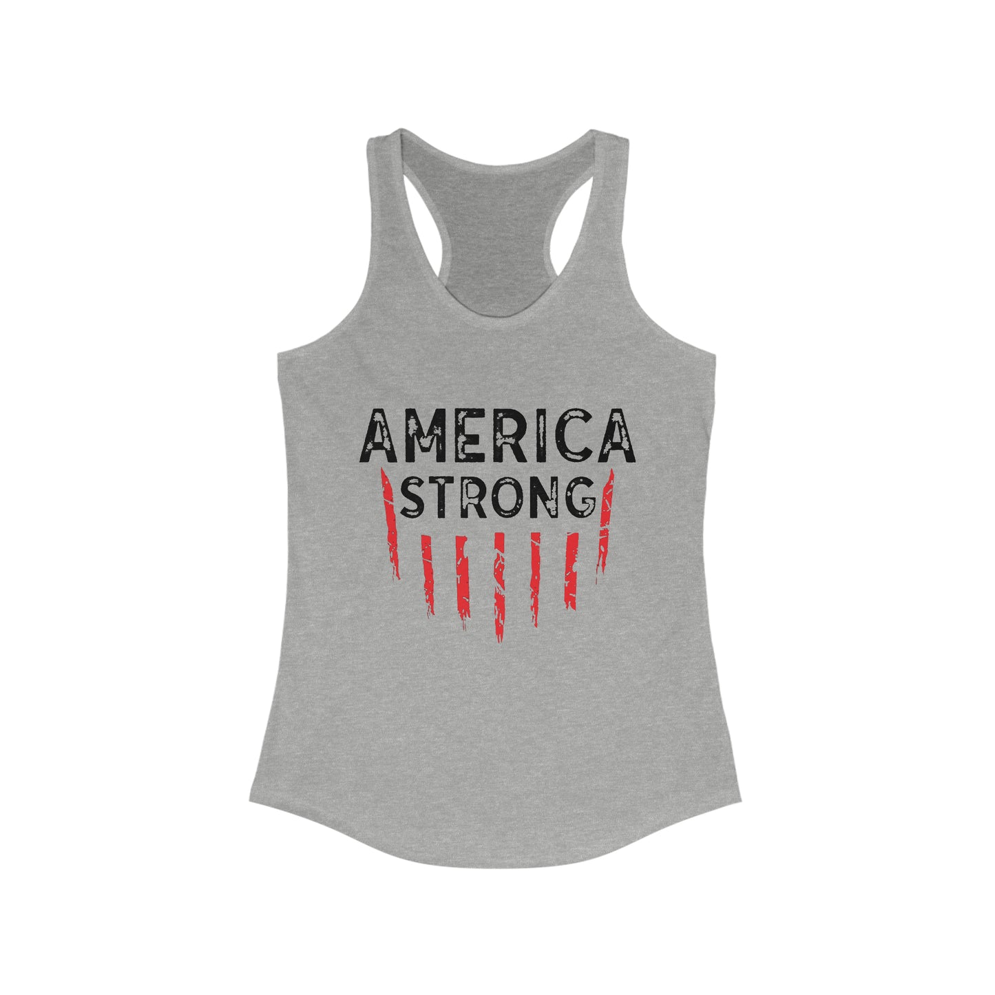 America Strong Women's Racerback Tank