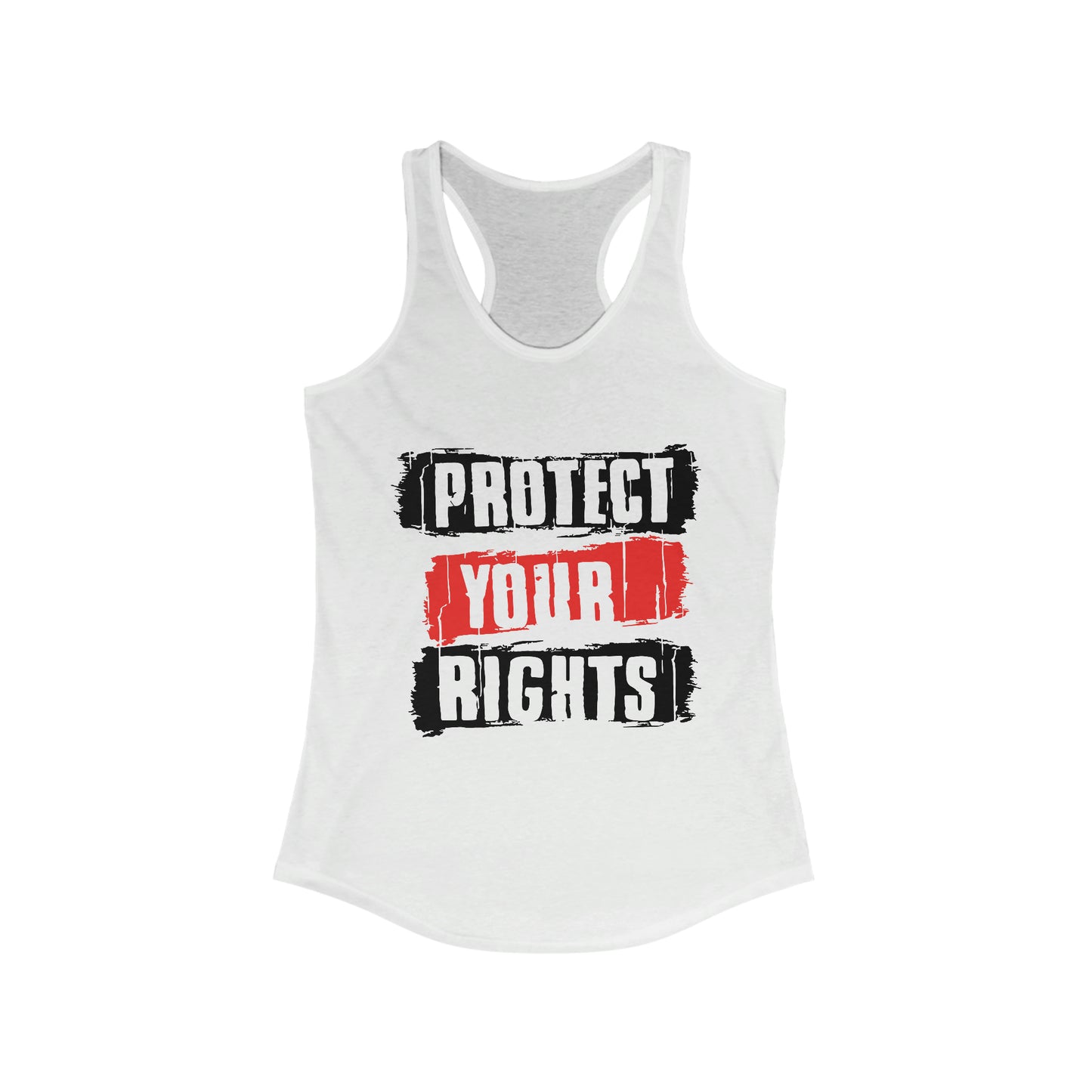 Protect Your Rights Women's Racerback Tank