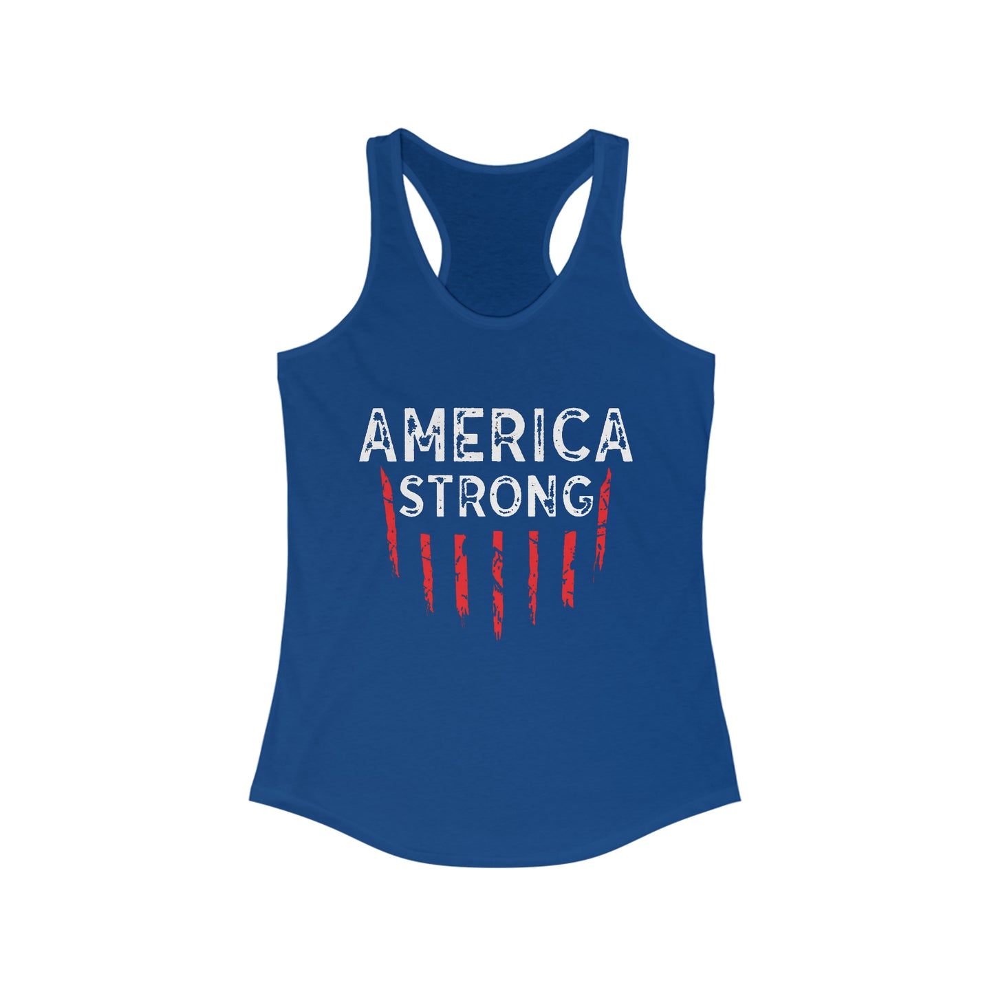 America Strong Women's Racerback Tank