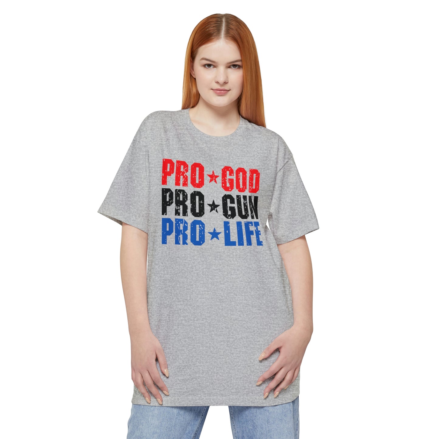 Pro God Pro Gun Pro Life BIG AND TALL SIZES