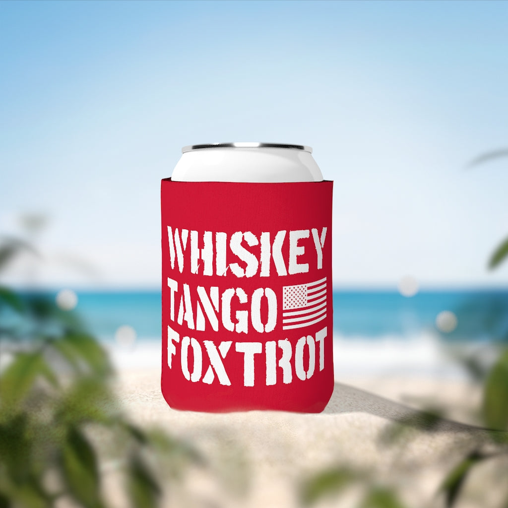 Whiskey Tango Foxtrot Koozie