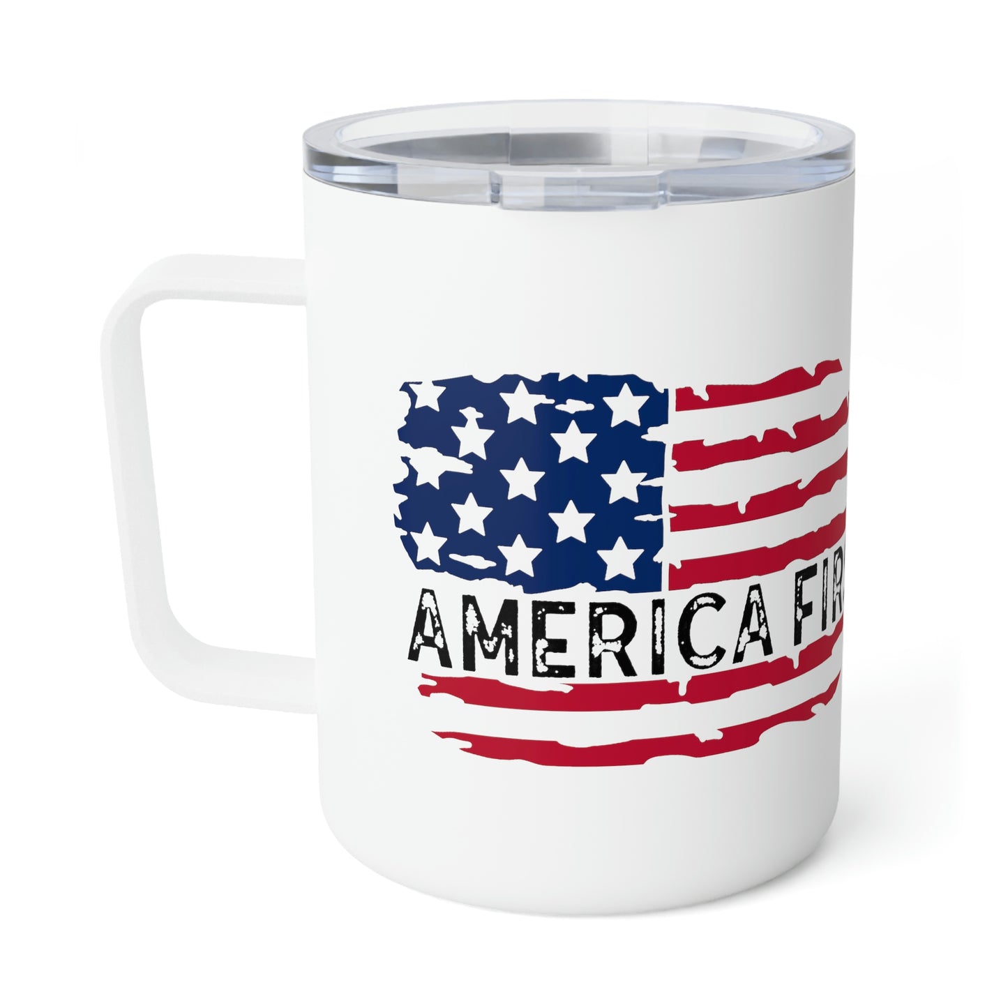 America First Insulated Coffee Mug, 10oz