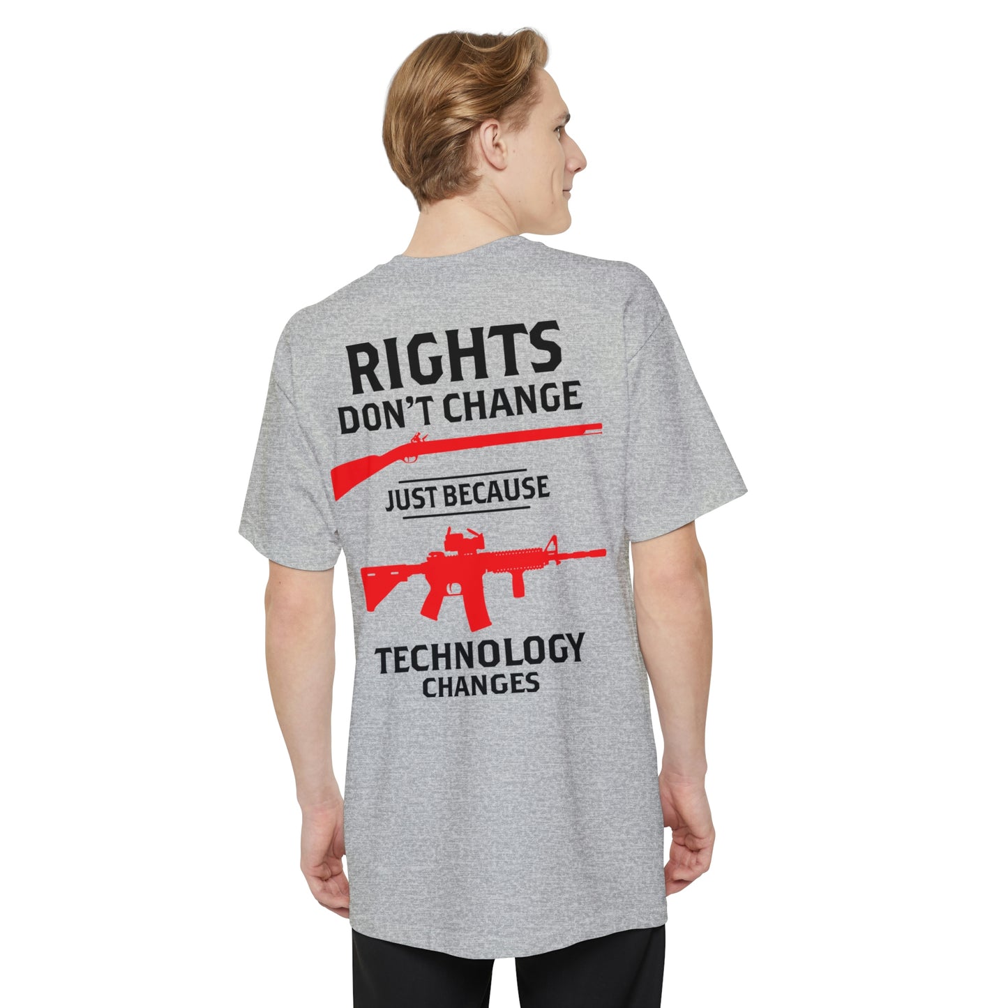 Rights Don't Change Just Because Technology Changes BIG AND TALL SIZES