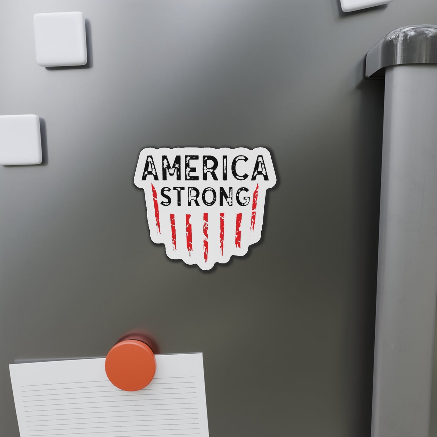 America Strong Die-Cut Magnet