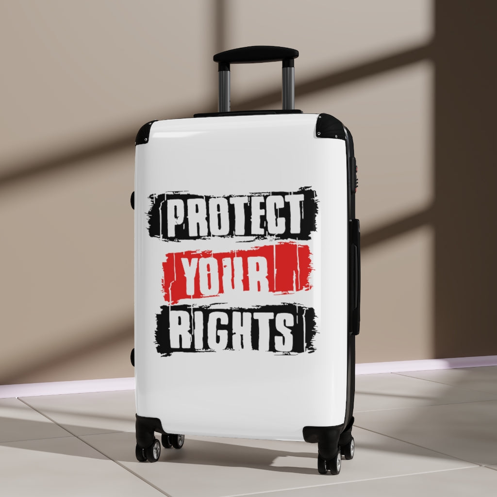 Protect Your Rights Suitcase