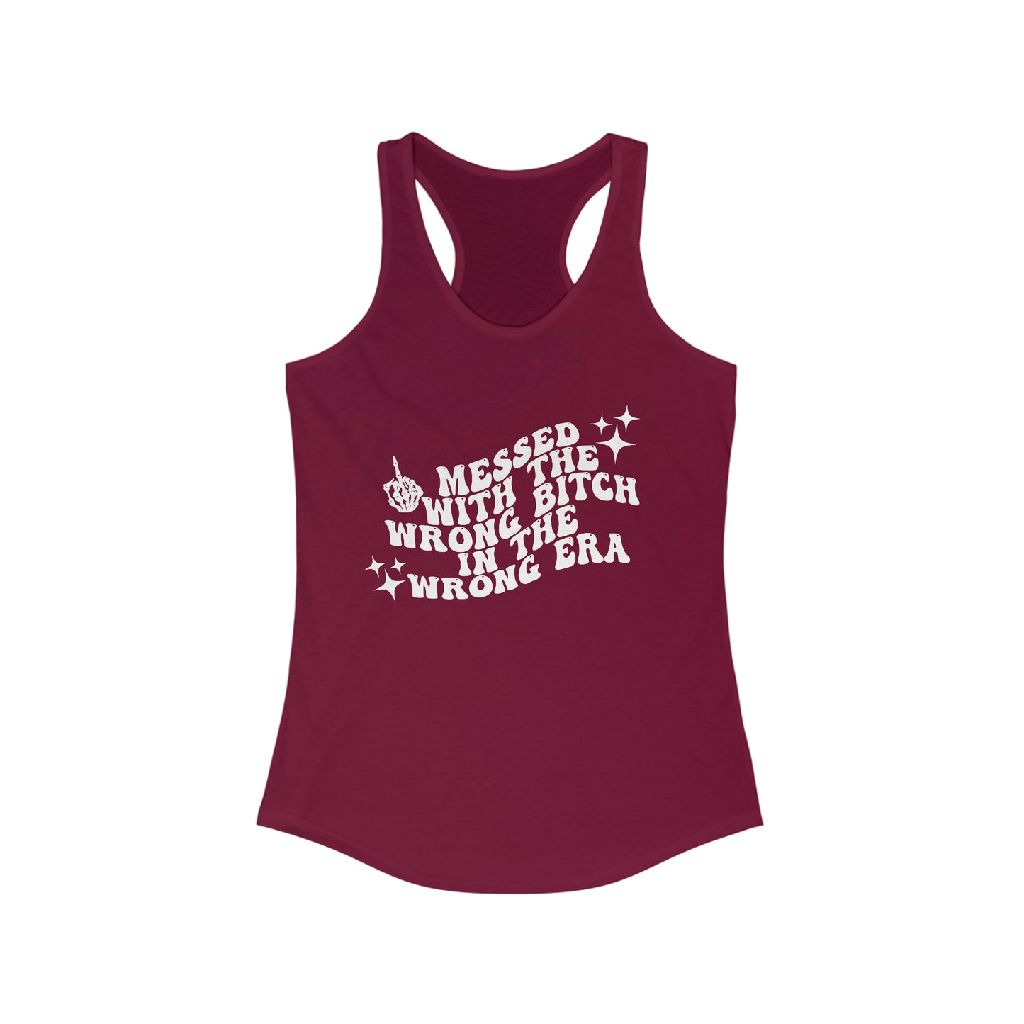 Mess With The Wrong Bitch Women's Racerback Tank