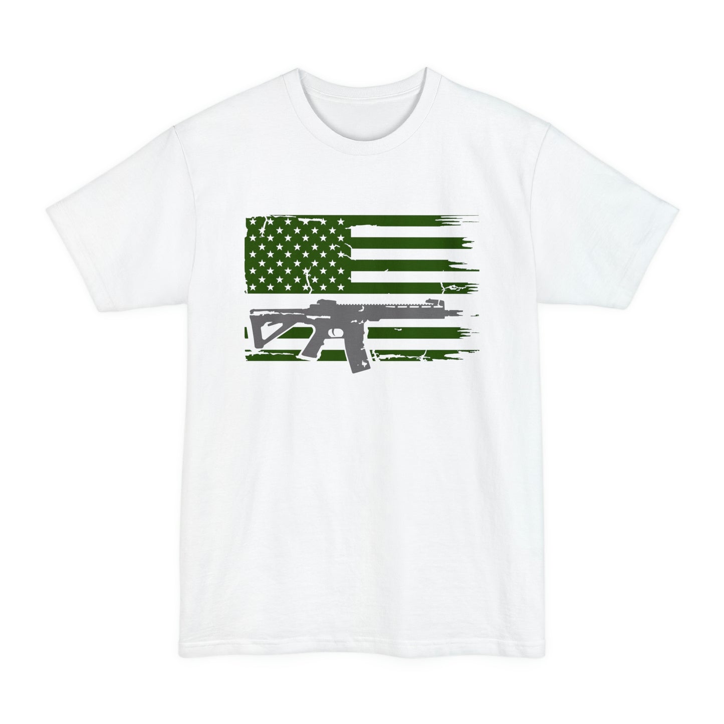 USA Gun Flag Shirt BIG AND TALL SIZES