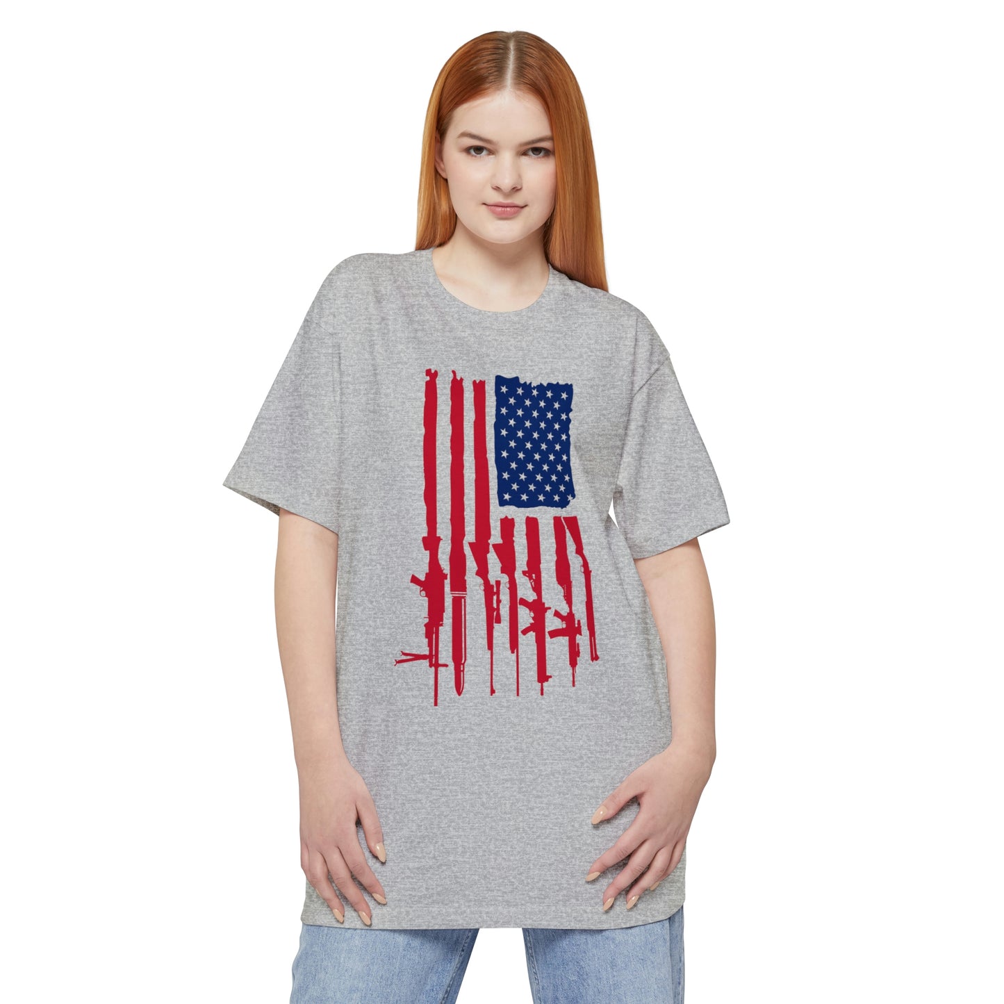 USA Gun Flag BIG AND TALL SIZES