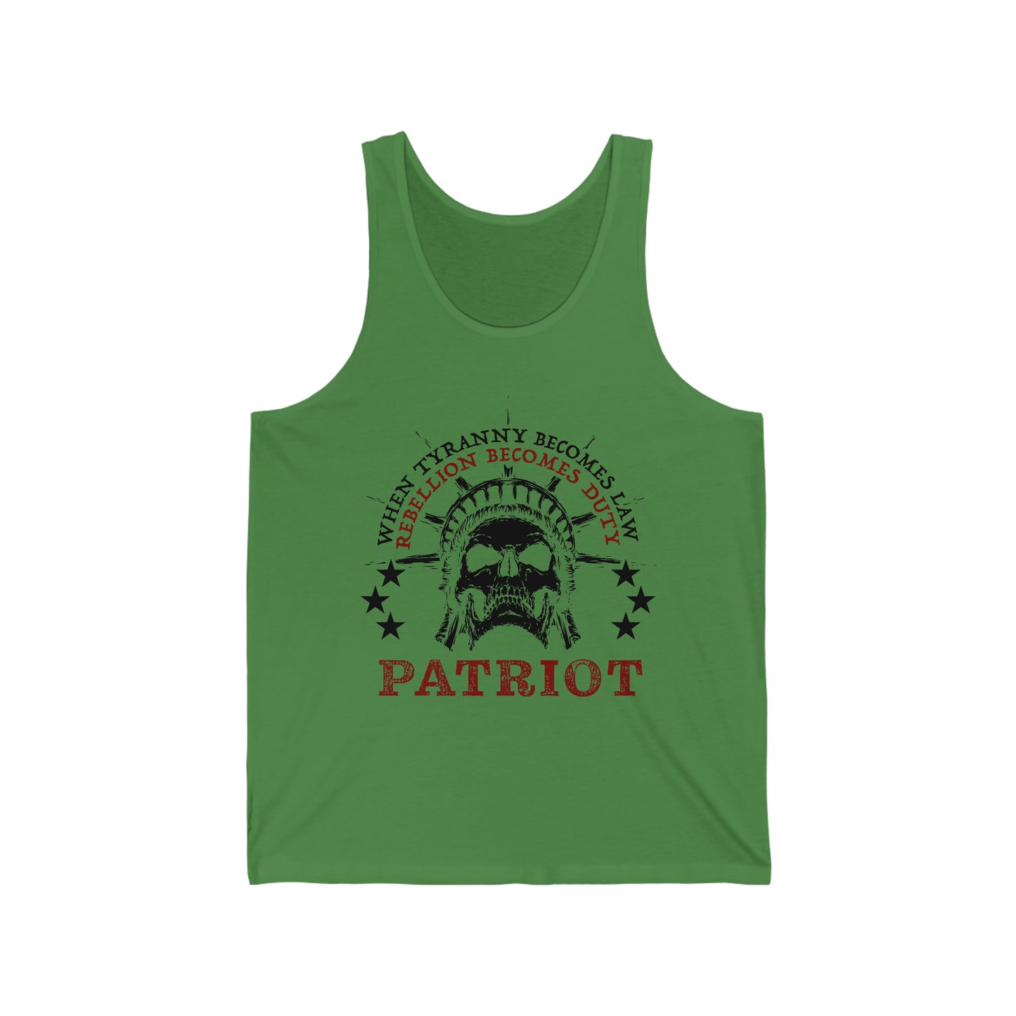 Rebellion Patriot Unisex Jersey Tank