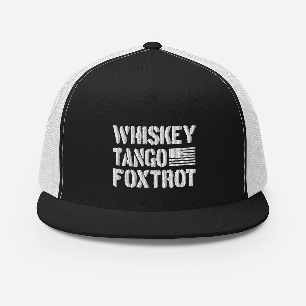 Whiskey Tango Foxtrot Unisex Trucker Cap