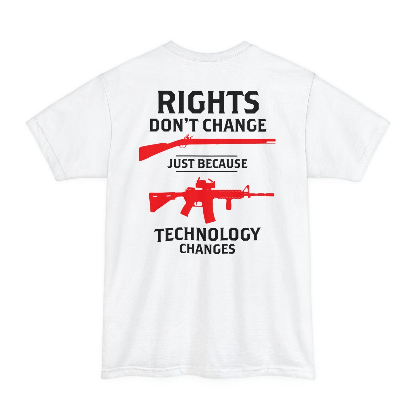 Rights Don't Change Just Because Technology Changes BIG AND TALL SIZES