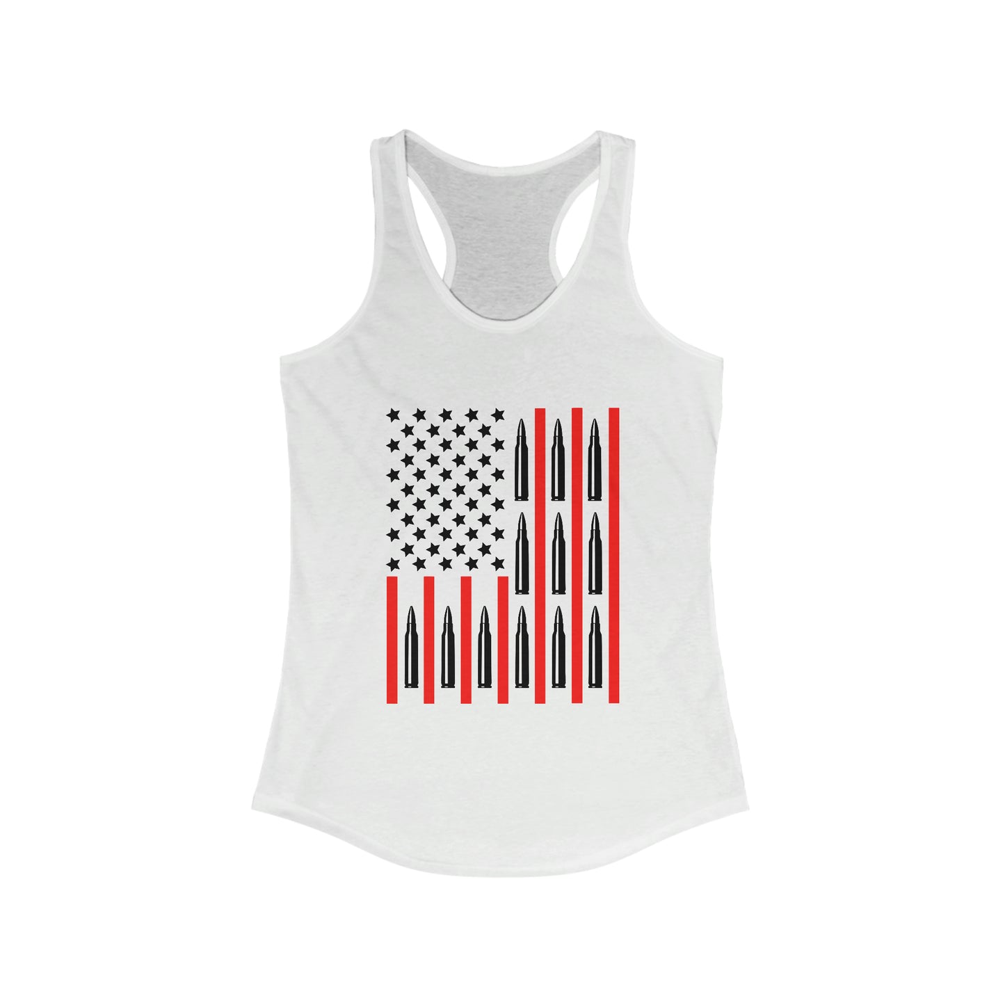 556 Ammo Flag Women's  Racerback Tank