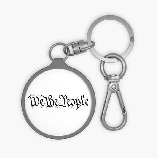 We The People Keyring Tag