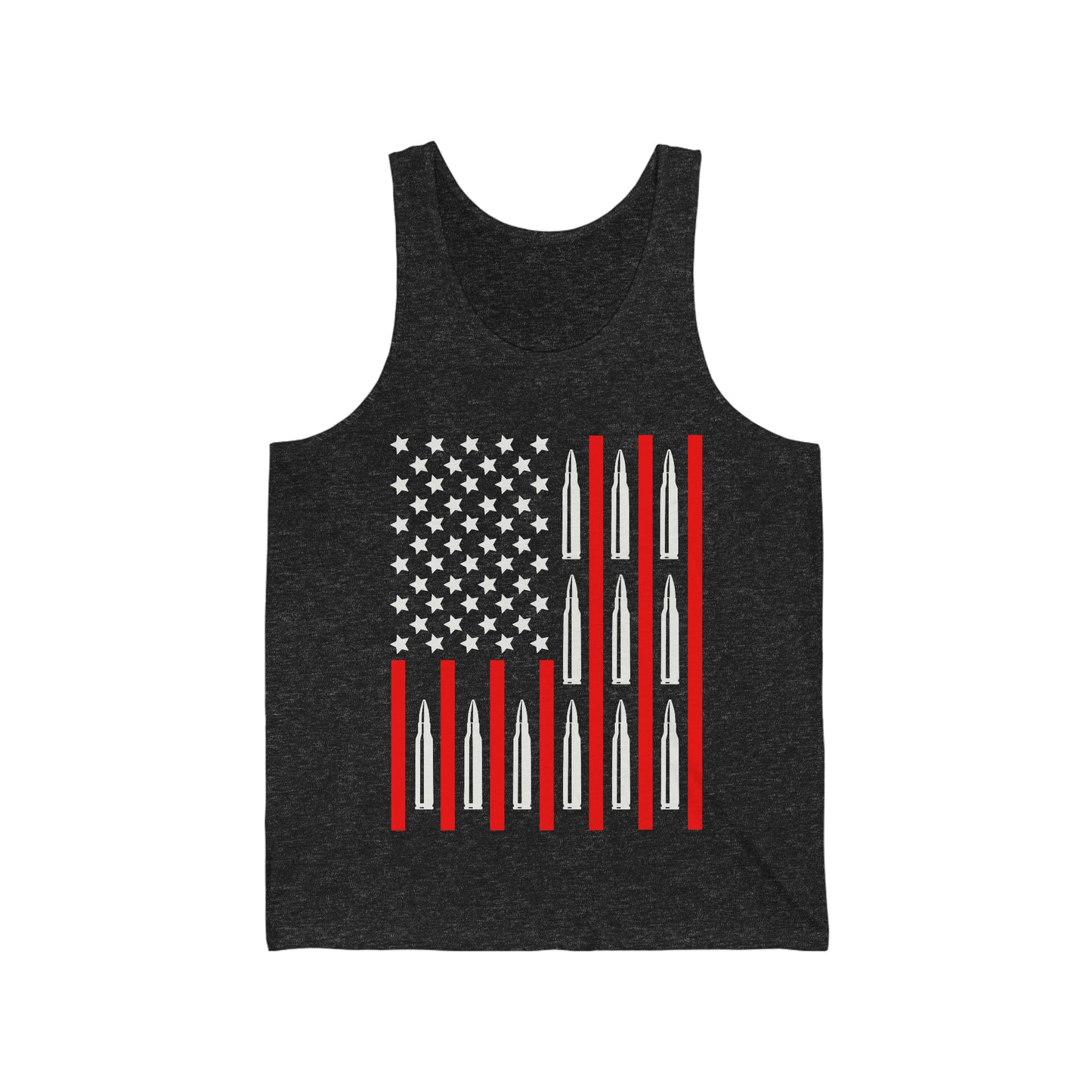 556 Ammo Flag Unisex Jersey Tank