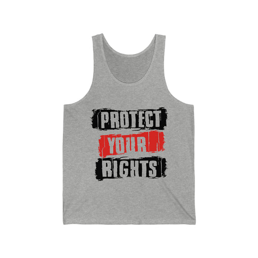 Protect Your Rights Mens Jersey Tank