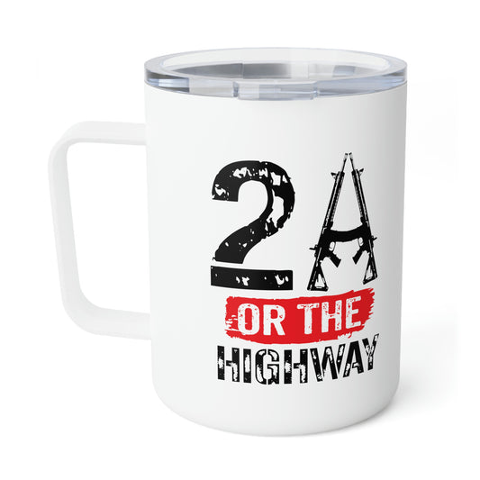 2A Or the Highway Insulated Coffee Mug, 10oz