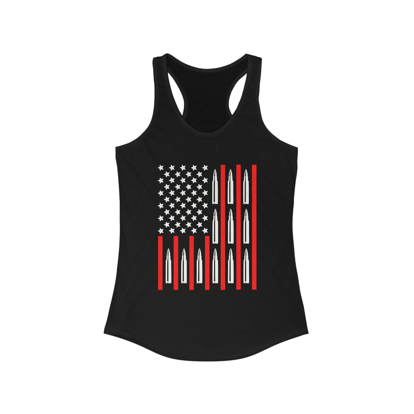 556 Ammo Flag Women's  Racerback Tank