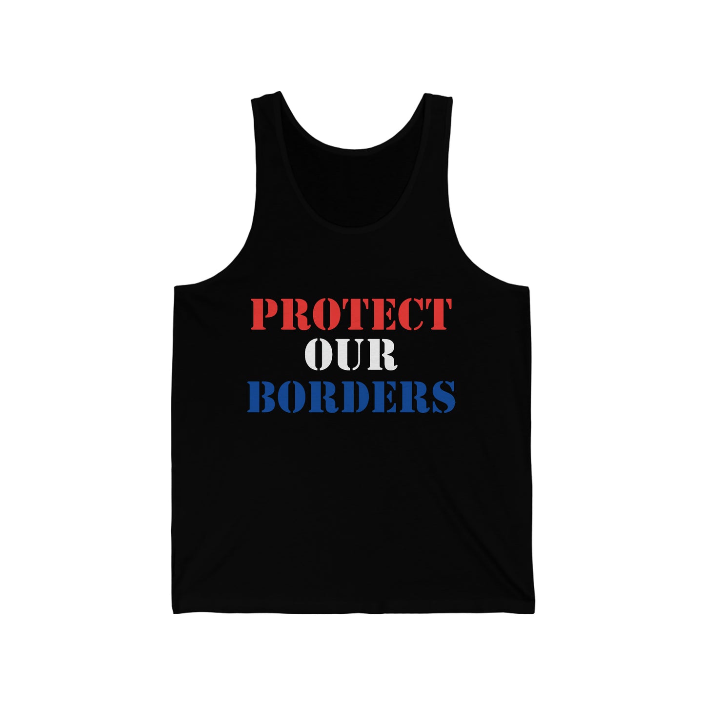 Protect Our Borders Jersey Tank