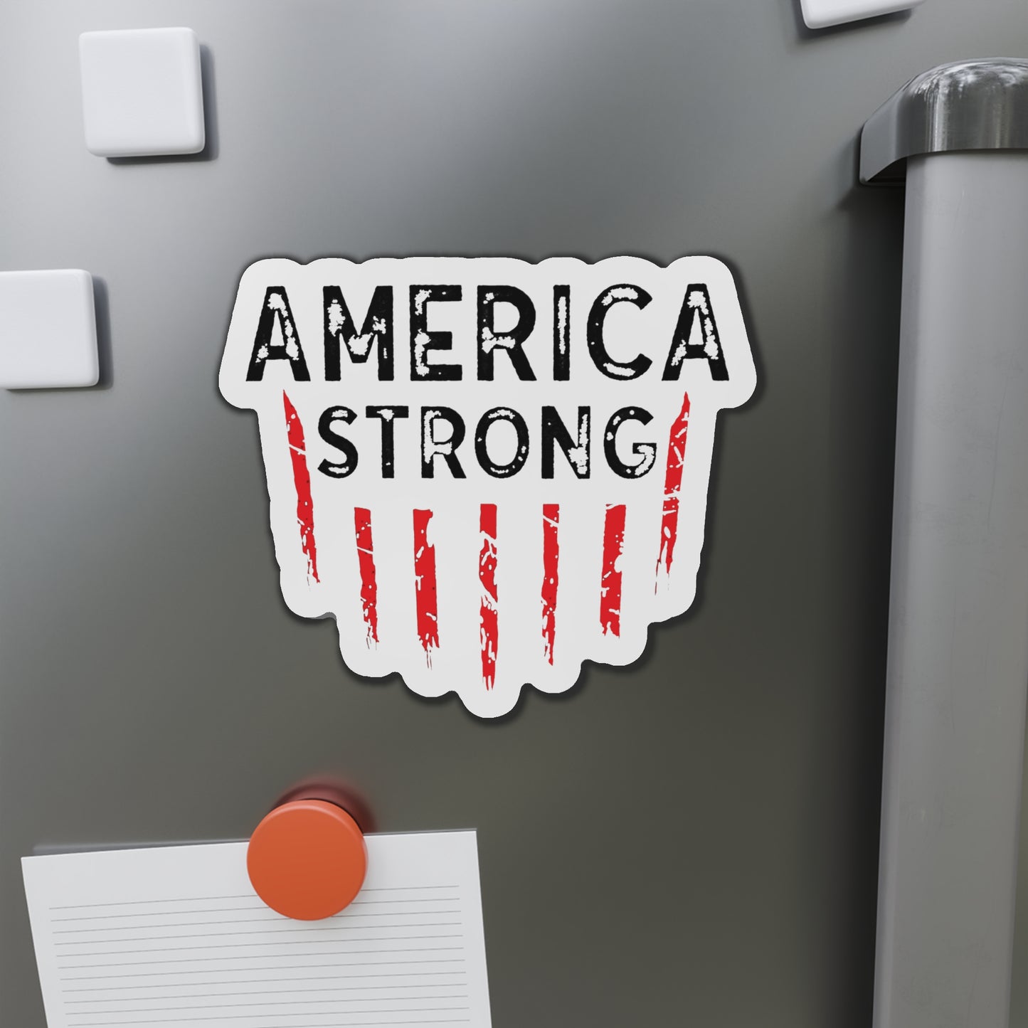 America Strong Die-Cut Magnet