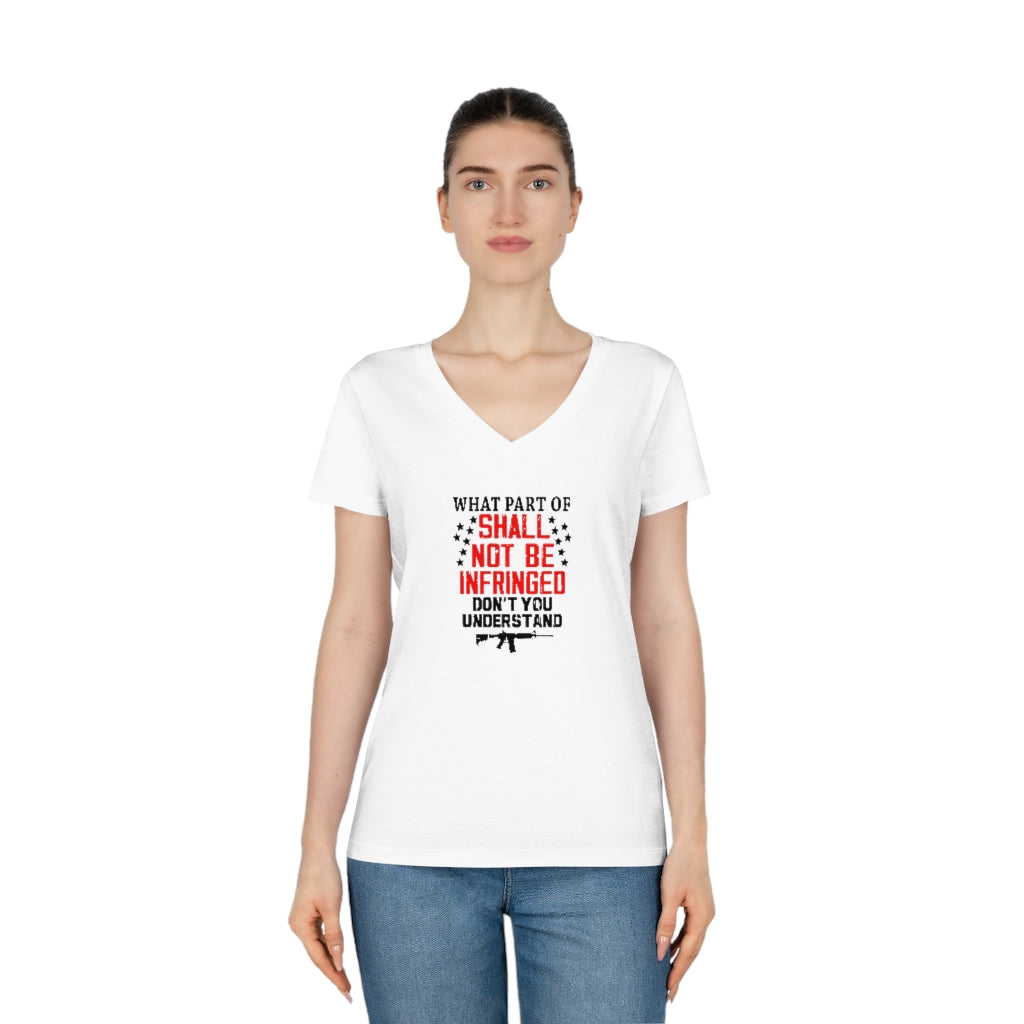 Shall Not Be Infringed Women's V-Neck T-Shirt