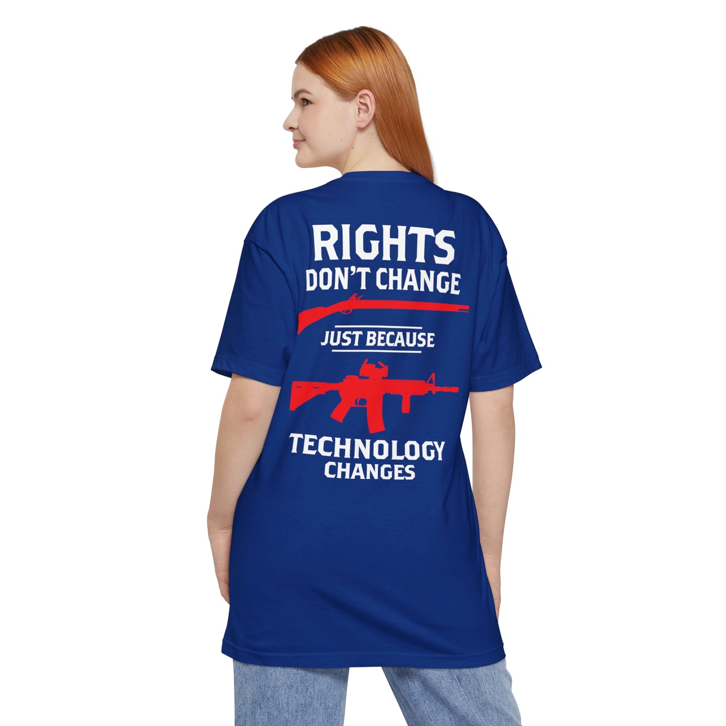 Rights Don't Change Just Because Technology Changes BIG AND TALL SIZES