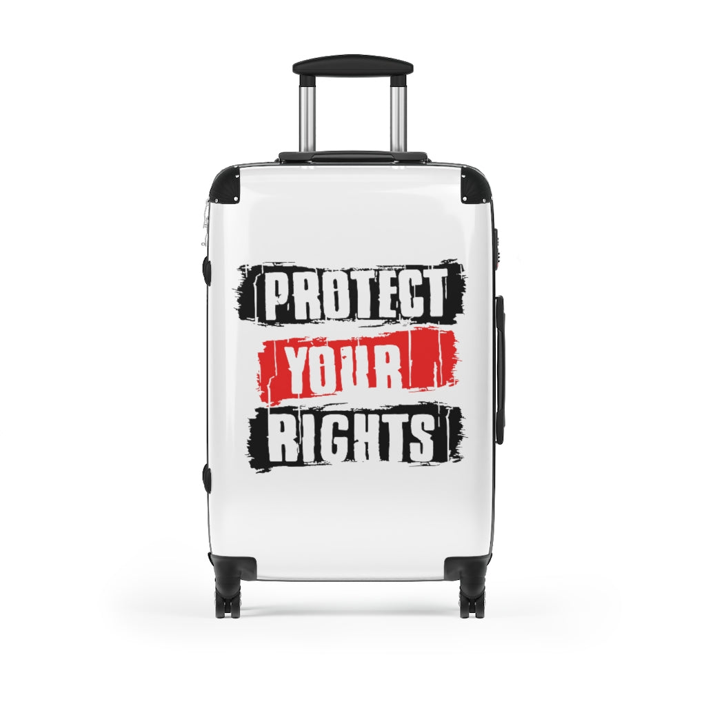 Protect Your Rights Suitcase