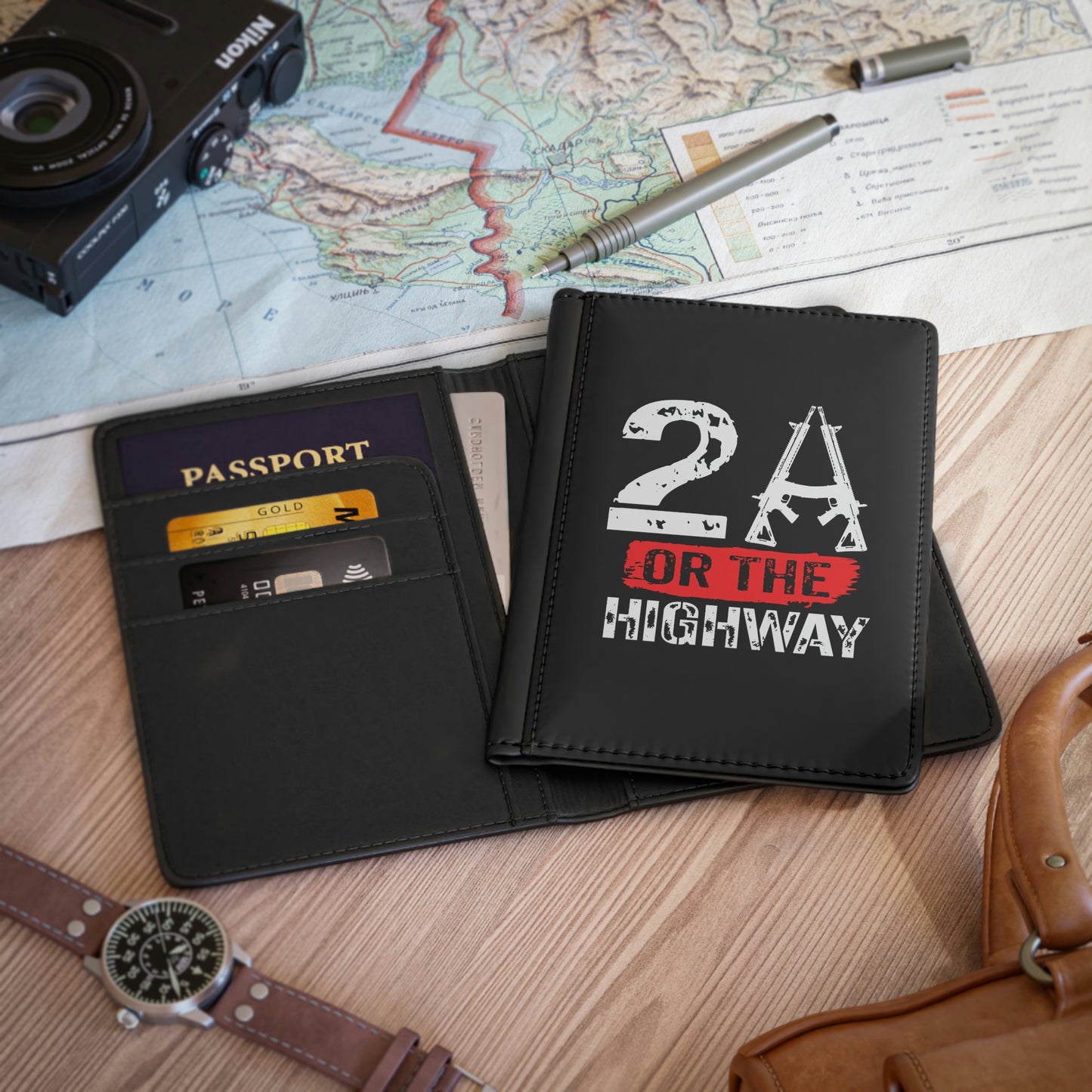 2A Or The Highway Passport Cover