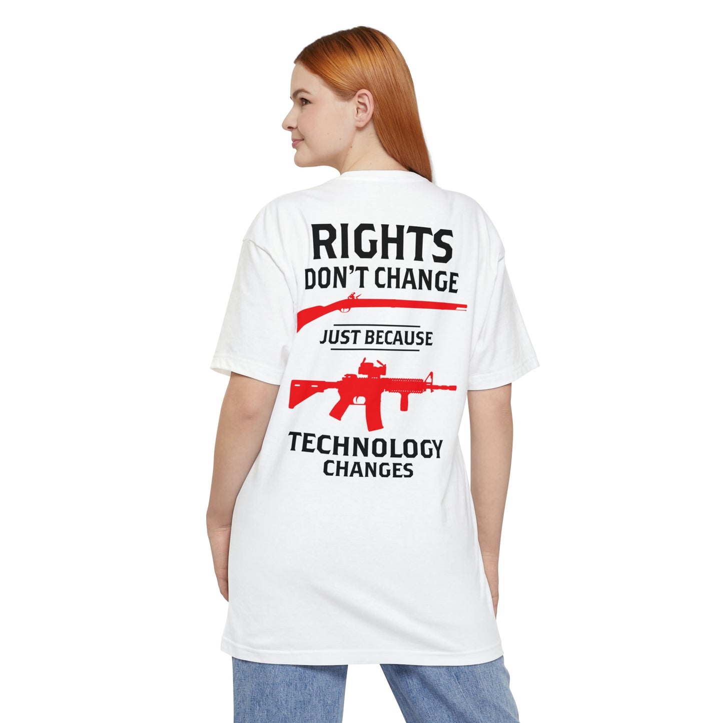 Rights Don't Change Just Because Technology Changes BIG AND TALL SIZES