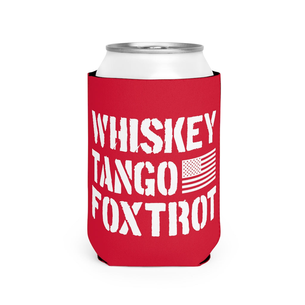 Whiskey Tango Foxtrot Koozie