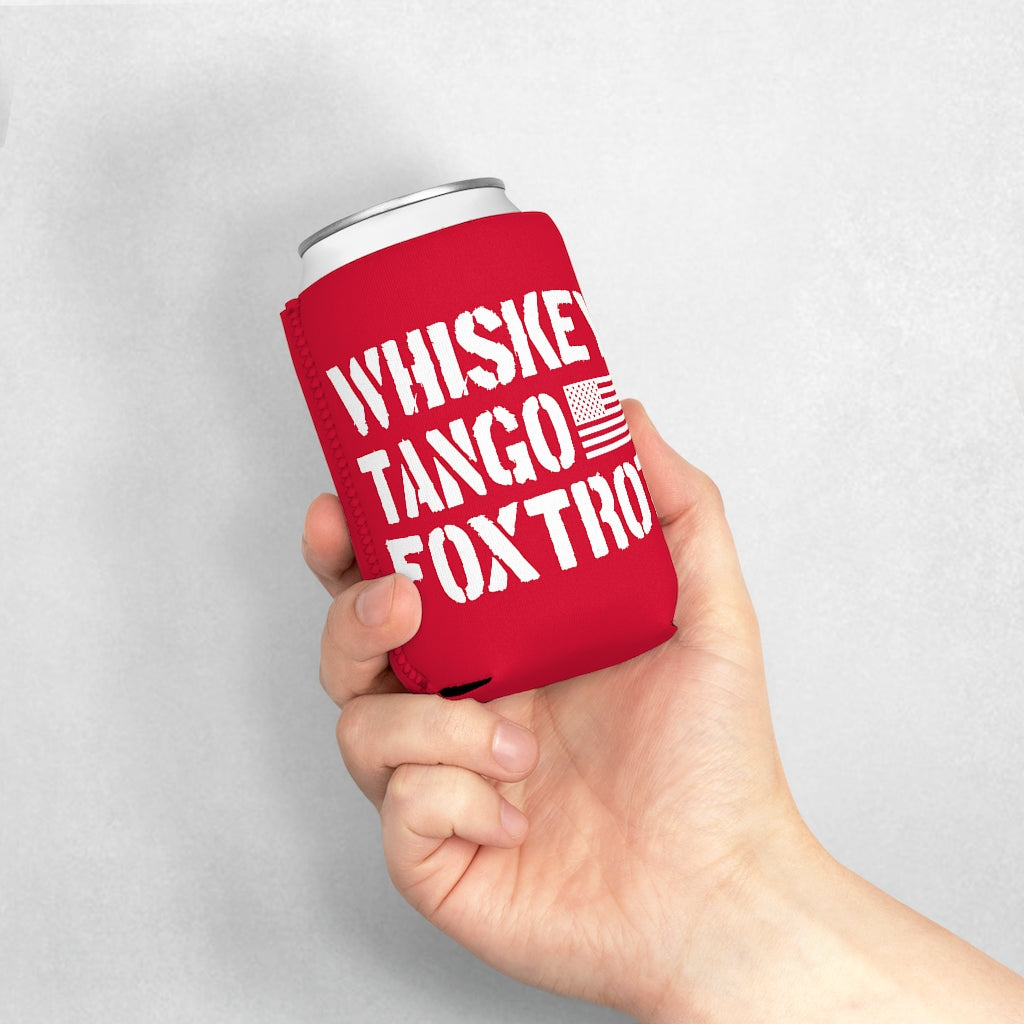 Whiskey Tango Foxtrot Koozie