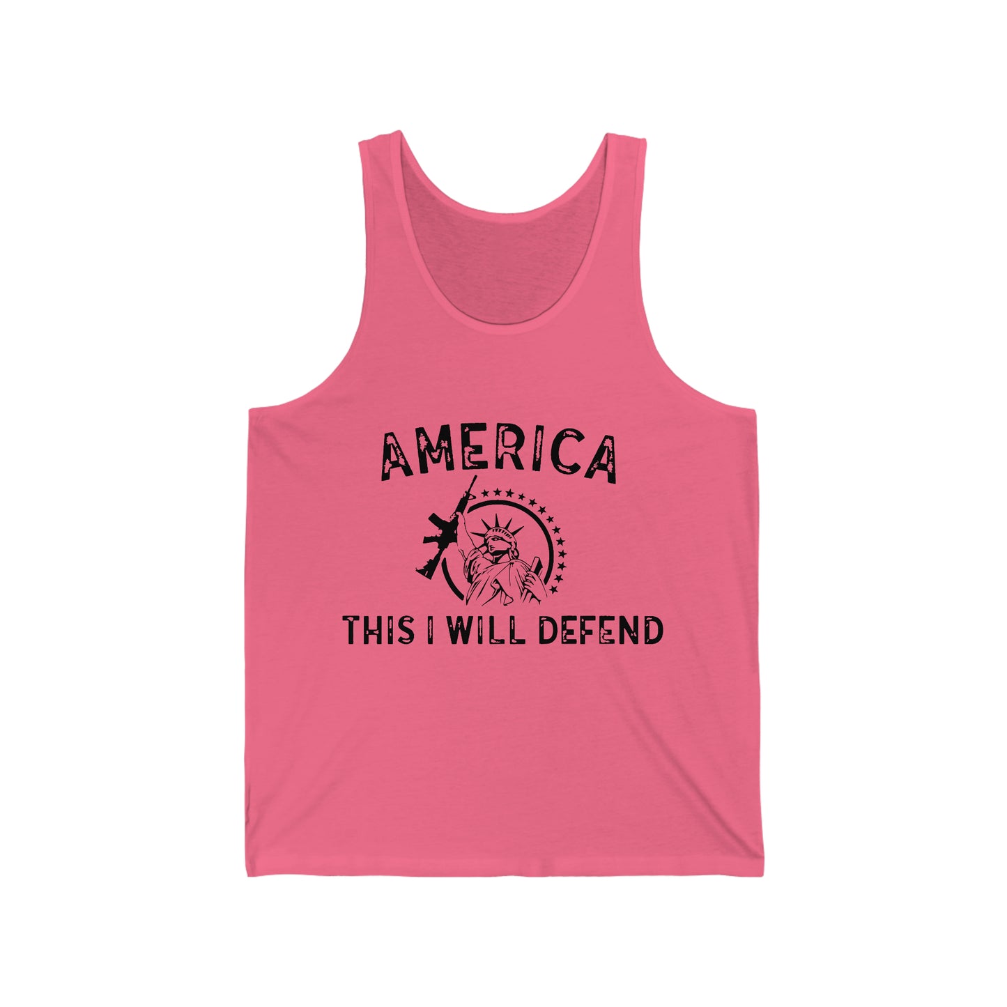 America This I Will Defend Unisex Tank