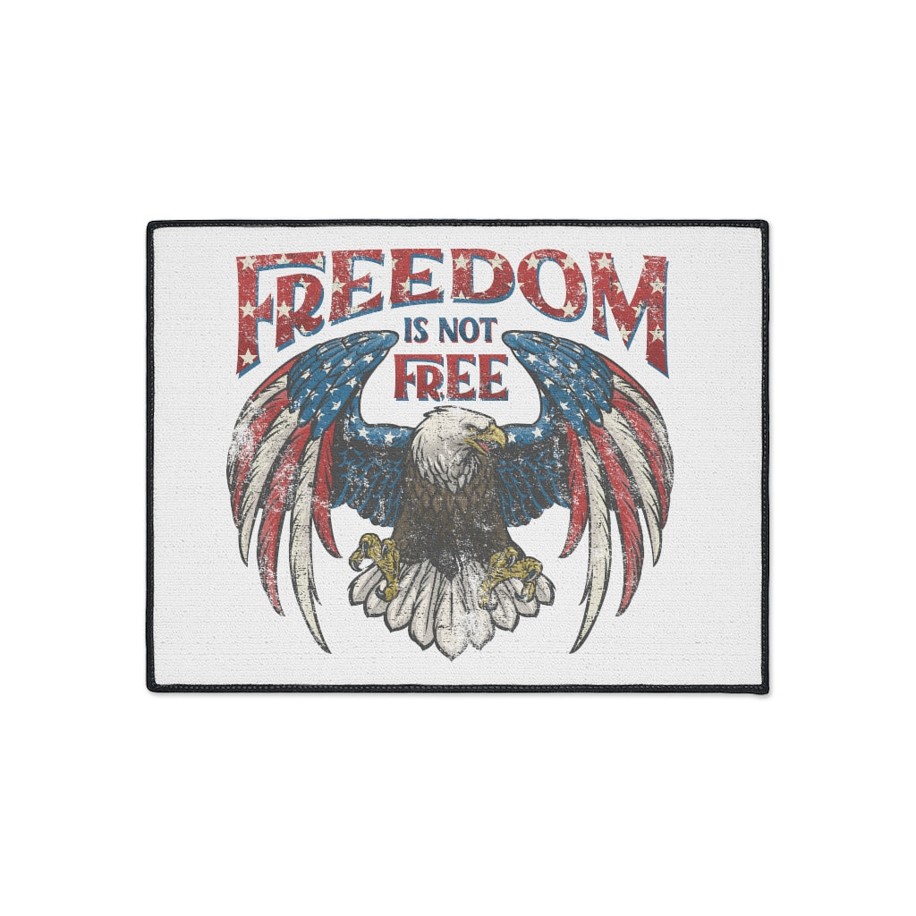 Freedom Isn't Free Heavy Duty Door Mat