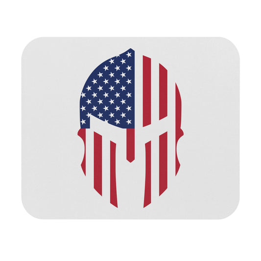 American Spartan Head Mouse Pad (Rectangle)