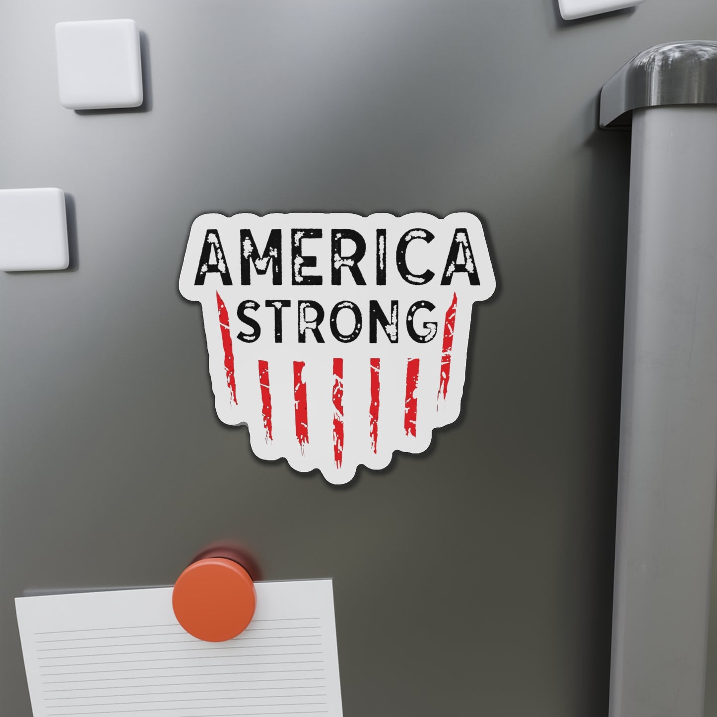 America Strong Die-Cut Magnet