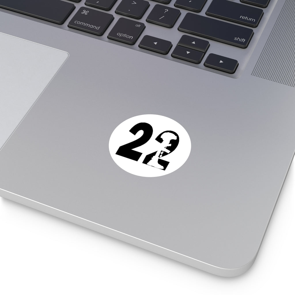 22 A Day End Veteran Suicide Round Stickers, Indoor\Outdoor