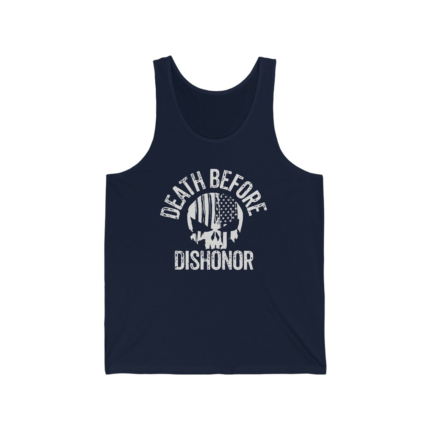 Death Before Dishonor Unisex Jersey Tank