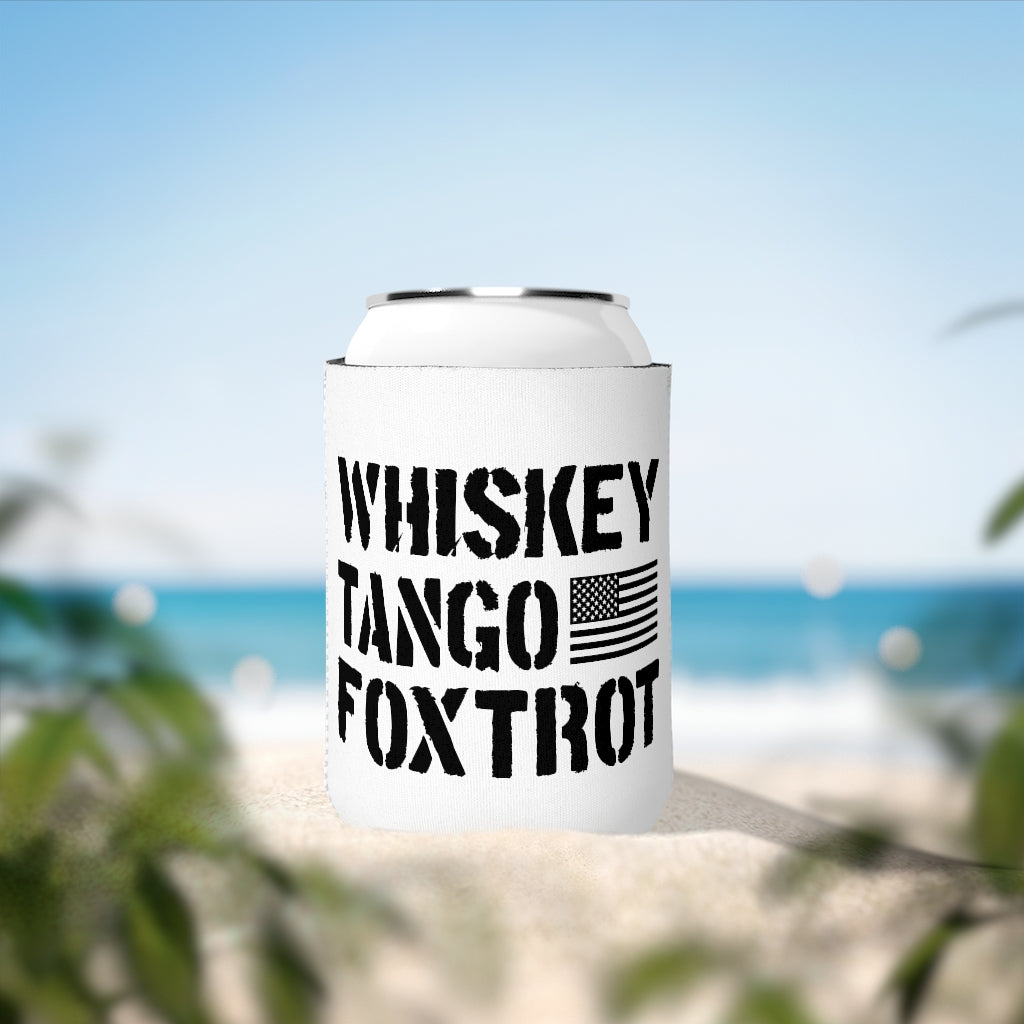 Whiskey Tango Foxtrot Koozie