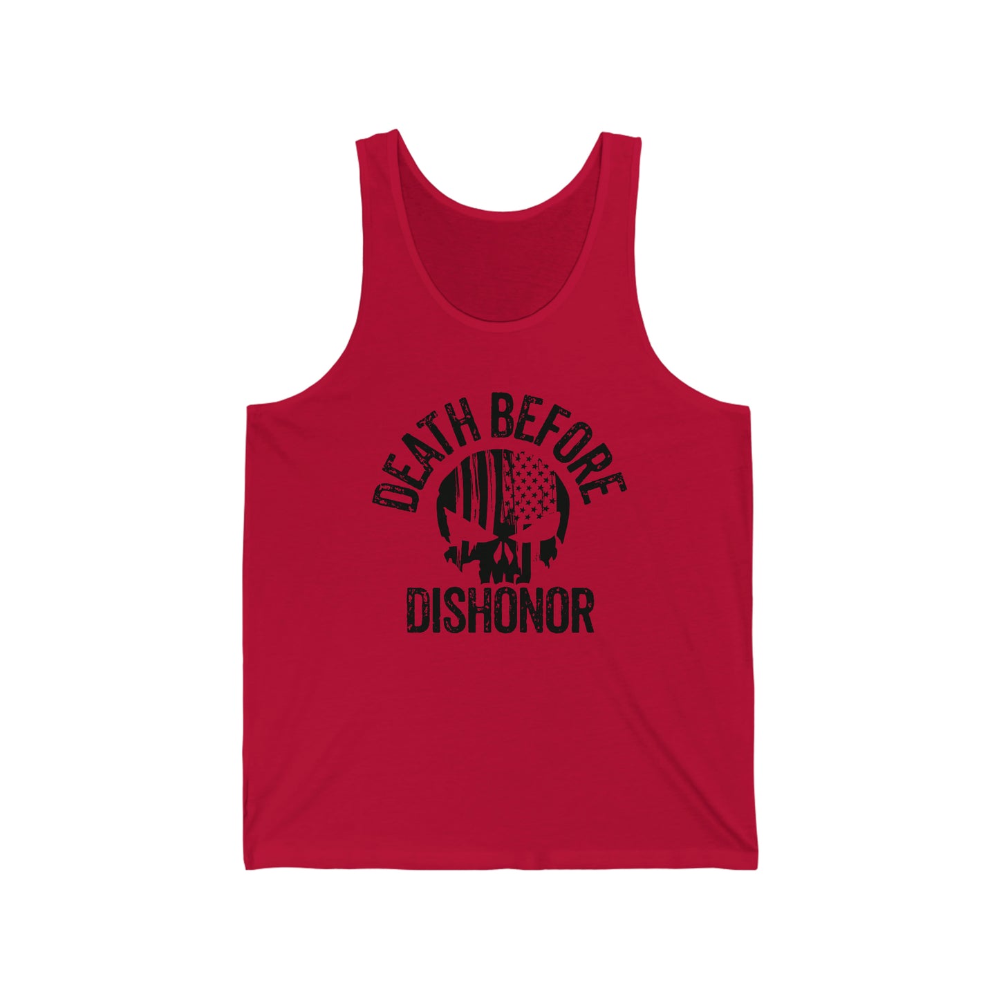 Death Before Dishonor Unisex Jersey Tank