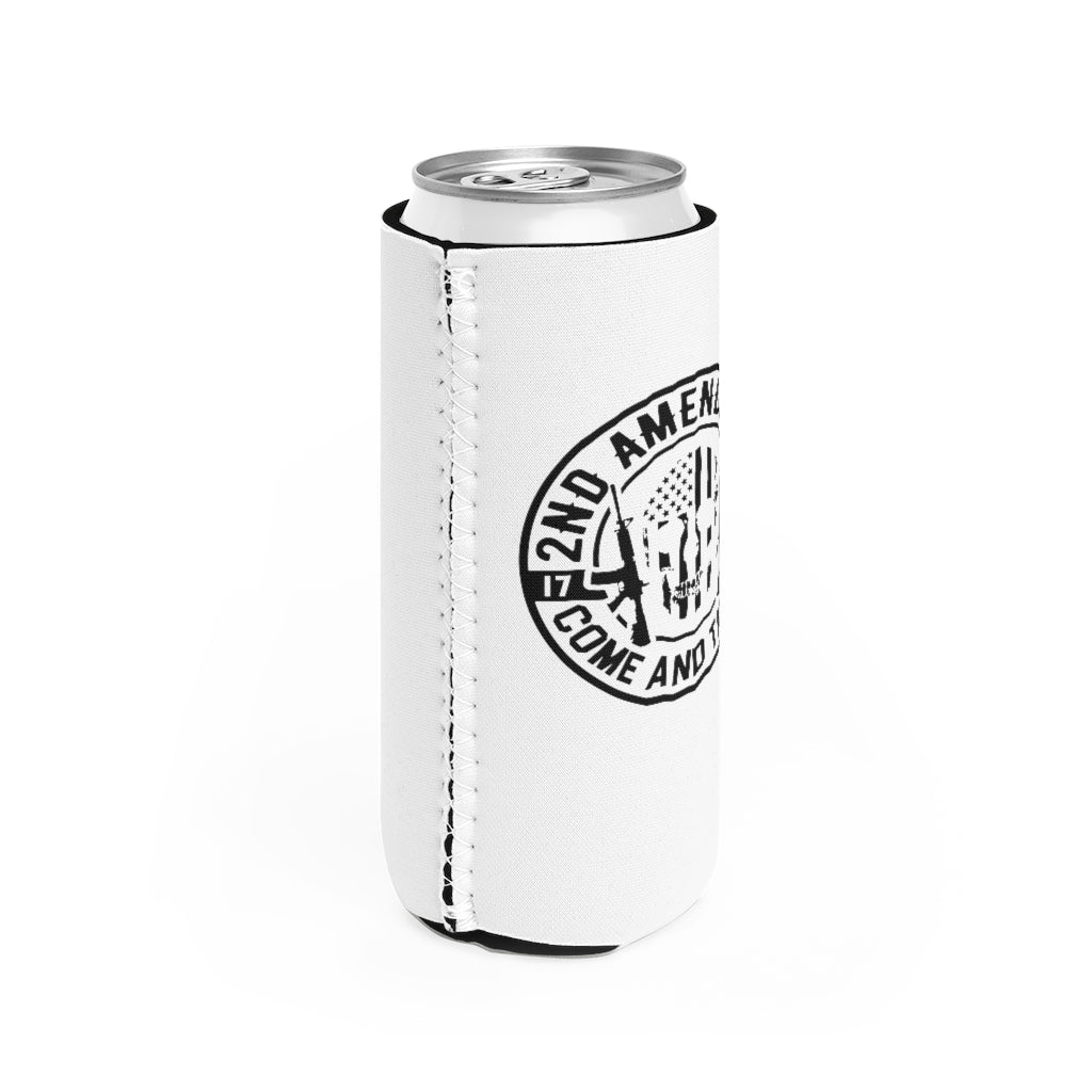 2nd Amendment: Come and Take It Koozie/ Slim Can Cooler