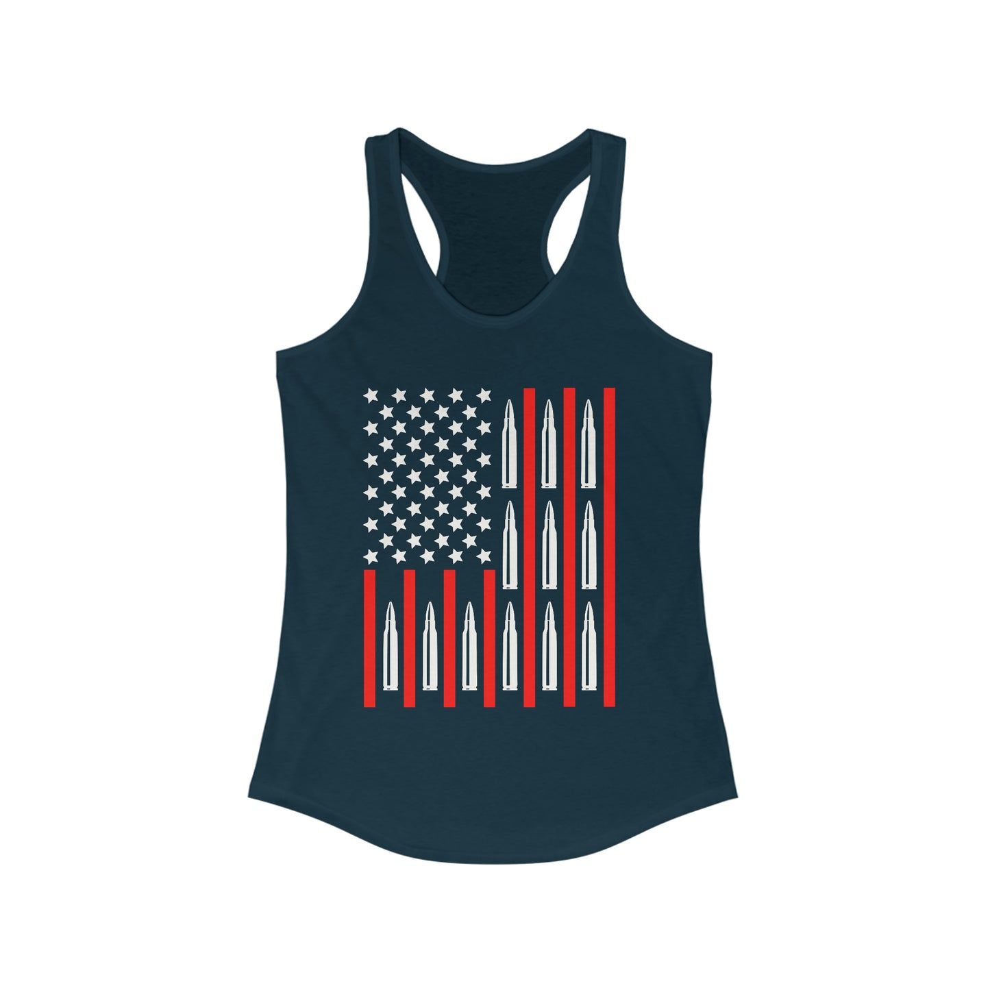 556 Ammo Flag Women's  Racerback Tank