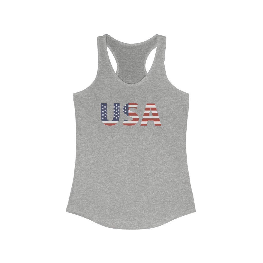 USA Women's Racerback Tank